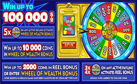 Wheel of Wealth Slot Machine