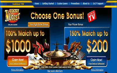 Lucky Nugget Online Casino Download